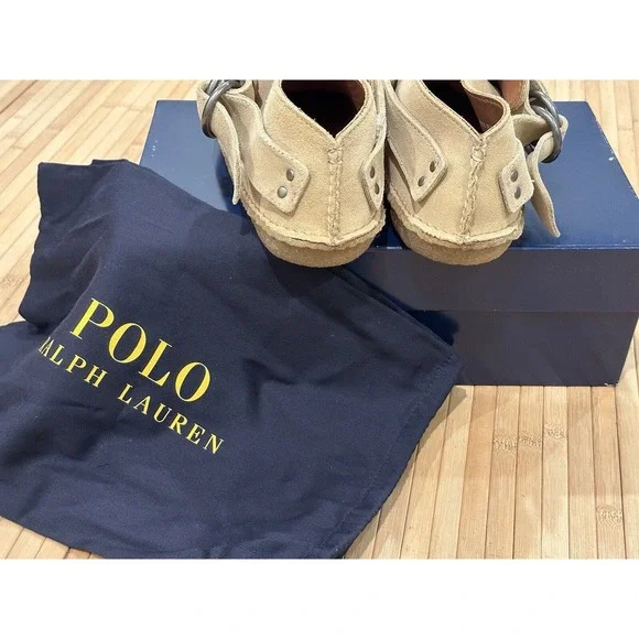 Polo Ralph Lauren NEW Men’s Suede Myles Chukka Loafer 8.5 D Leather NWB W/Bags